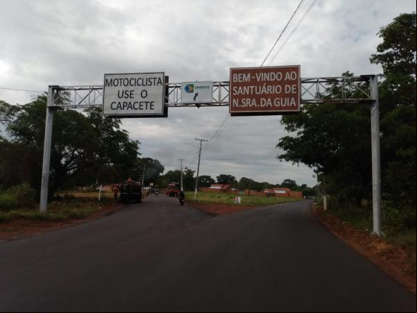 Prefeito Joel Rodrigues visita obra de asfaltamento que dá o ao bairro Nossa Senhora da Guia(Imagem:FlorianoNews)
