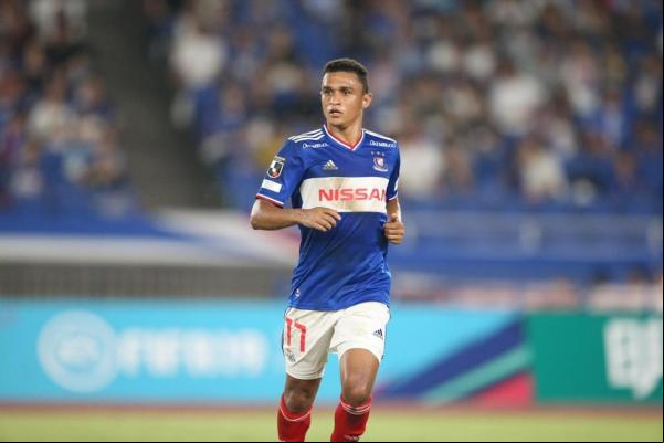 Palmeiras está perto de vender o atacante Erik a clube japonês(Imagem:Divulgação/Yokohama Marinos)