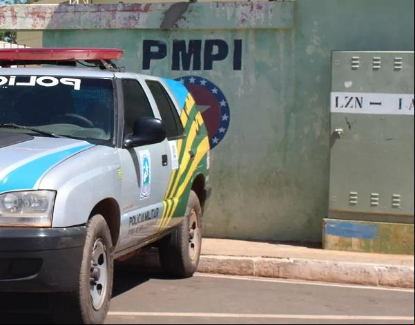 PM de Luzilândia foi acionada.(Imagem:Catarina Costa/G1 PI)