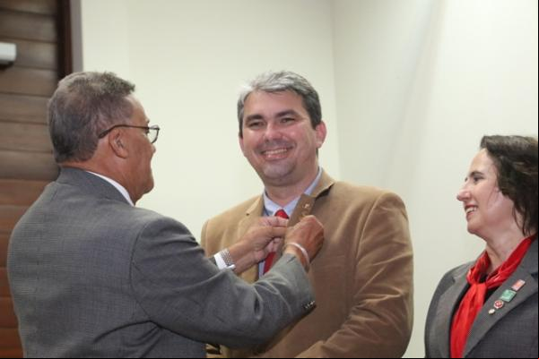 Mauricio Bezerra recebe título de Major Donor do Rotary Internacional?.(Imagem:Arquivo Pesoal)