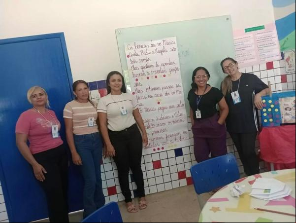Projeto da Uespi de Uruçuí fortalece alfabetização em escola pública.(Imagem:Divulgação)