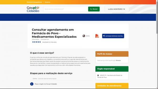 Tecnologia agiliza os serviços de saúde para a população piauiense.(Imagem:Divulgação)