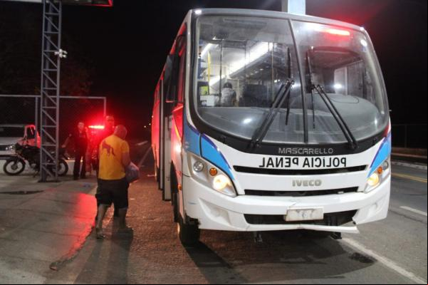 Sete detentos são presos com drogas e celulares.(Imagem:Sejus)