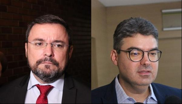 Fábio Novo e Luciano Nunes(Imagem:Portal ClubeNews)