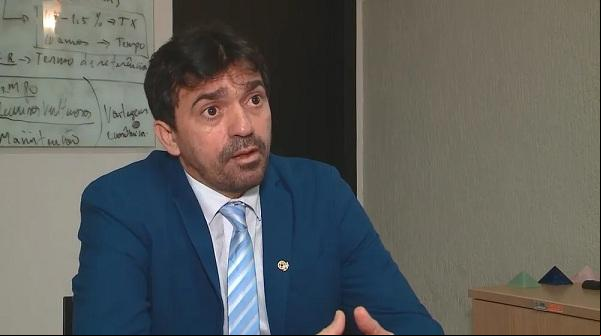 Reitor da UFDPar, Alexandro Marinho.(Imagem:Reprodução /TV Clube)