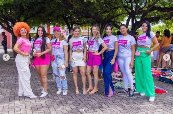 Blogueiras promovem bazar beneficente em Floriano.(Imagem:Reprodução/Instagram)