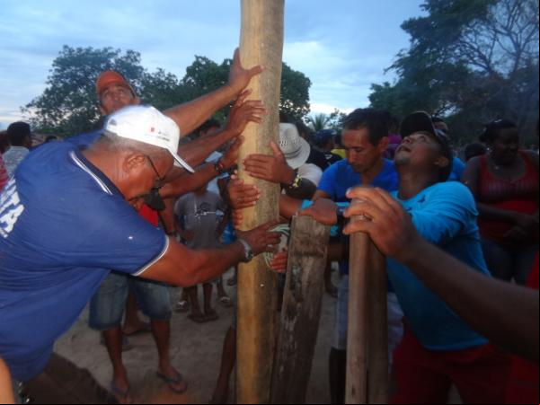 Iniciado o festejo de Nossa Sra. da Conceição na localidade Manga.(Imagem:FlorianoNews)
