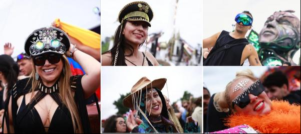 órios no Tomorrowland Brasil. (Imagem:Fabiano Battaglin/gshow)