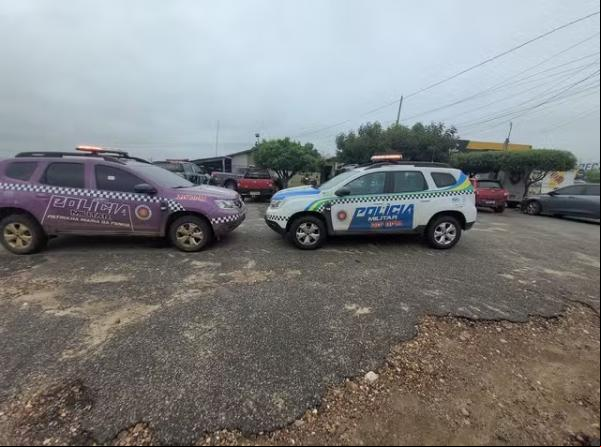Mulher é agredida com golpes de facão na cidade de Paulistana, no Piauí.(Imagem:Polícia Militar do Piauí)