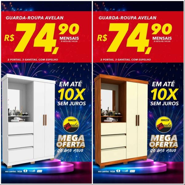 Ano Novo, casa nova: Mega oferta no Armazém Paraíba é a oportunidade que você esperava!(Imagem:Divulgação)