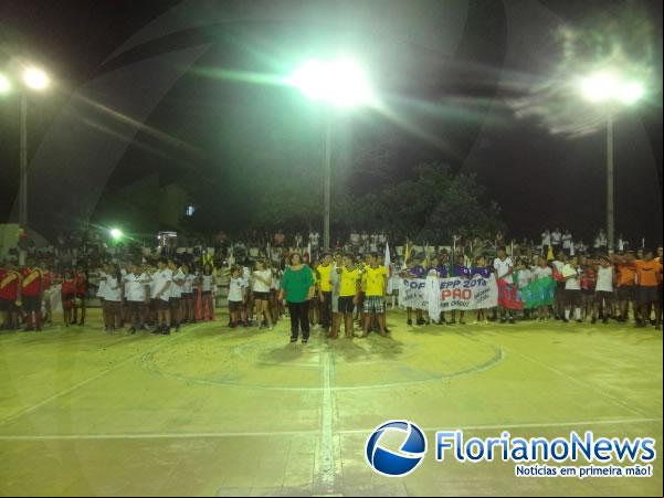 Realizada abertura dos jogos interclasses da Escola Pequeno Príncipe.(Imagem:FlorianoNews)