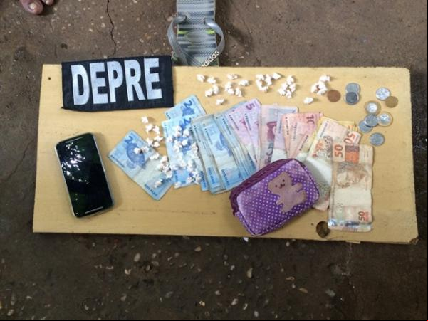 Casal é preso por suspeita de tráfico de drogas e associação criminosa no PI.(Imagem:florianonews.piauiconectado.com)