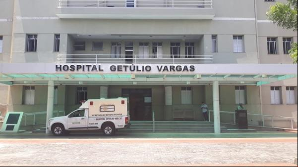 Hospital Getúlio Vargas (HGV) em Teresina.(Imagem:Gilcilene Araújo/G1)