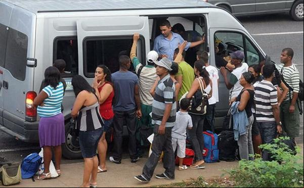 Transporte ilegal de ageiros(Imagem:Divulgação)