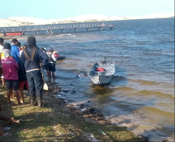 Encontrado corpo de jovem que desapareceu na Lagoa do Portinho.(Imagem:Reprodução)