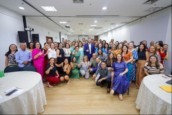O III Encontro do Circuito Gestão da Aprendizagem reuniu gestores, coordenadores e gerentes das 21 Gerências Regionais de Educação (GRE).(Imagem:Divulgação)