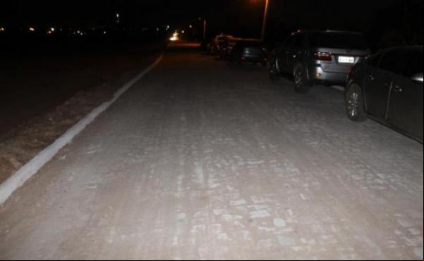 Mais de R$ 600 mil foram investidos em pavimentação e quadra de Campo Maior.(Imagem:Campomaioremfoco)