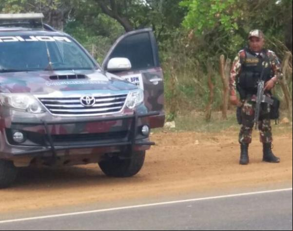 Patrulhamento Rural do 3° BPM realiza blitz na Rodovia PI-140.(Imagem:3° BPM)