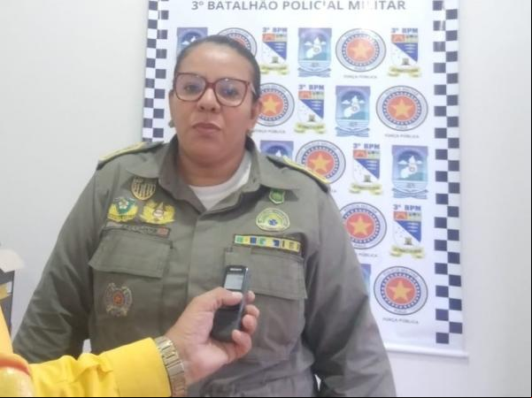 Major Leucijane Vasconcelos(Imagem:FlorianoNews)