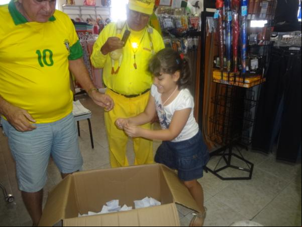 Lar Paraty realizou sorteio promocional.(Imagem:FlorianoNews)