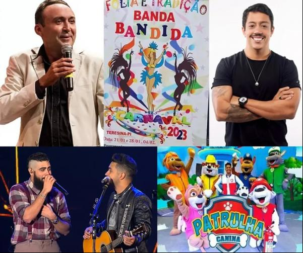 Agenda Cultural: Henrique e Juliano, Renato Albani e Patrulha Canina e mais eventos em Teresina entre 26 e 31 de janeiro.(Imagem:Reprodução/g1)