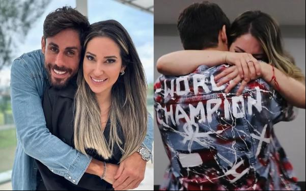 Amanda e Cara de Sapato:fim do romance.(Imagem:Reprodução/Instagram)