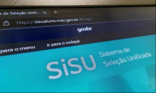 Página do Sisu 2023 na internet.(Imagem:Rafa Neddermeyer/Agência Brasil)