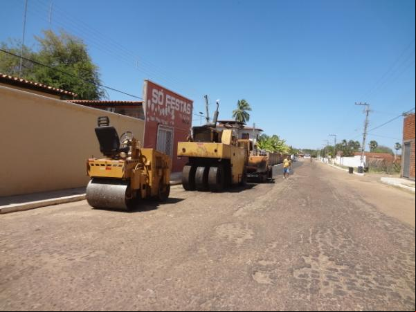 Prefeito baronense diz que máquinas usadas em obras sofreram sabotagens.(Imagem:FlorianoNews)