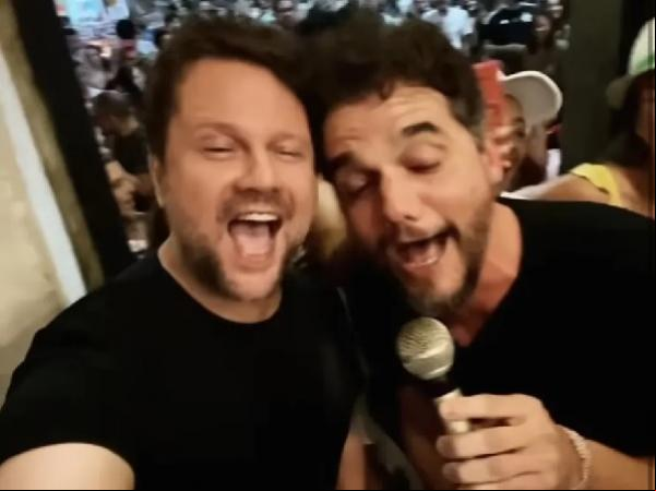 Selton Mello e Wagner Moura(Imagem: Reprodução Instagram)