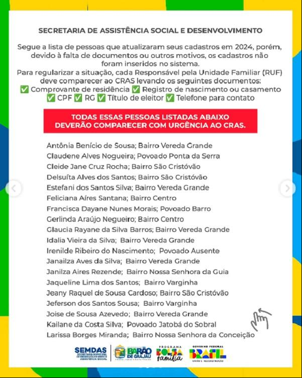 Beneficiários do Bolsa Família devem atualizar cadastro para evitar bloqueio(Imagem:Divulgação)