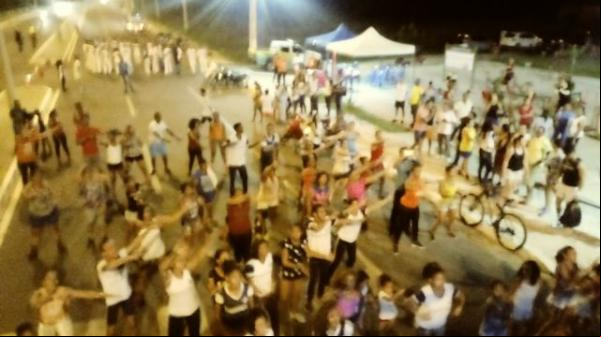 SESC leva incentivo a atividade física à Avenida Beira rio no Dia do Desafio.(Imagem:FlorianoNews)