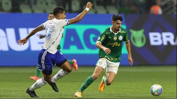 Palmeiras X Cruzeiro(Imagem:Cesar Greco/Palmeiras)