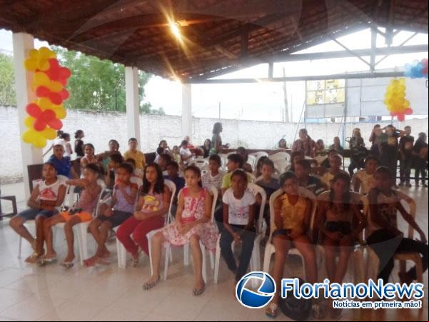 Escola Mega de Floriano realiza 1ª Gincana Literária.(Imagem:FlorianoNews)
