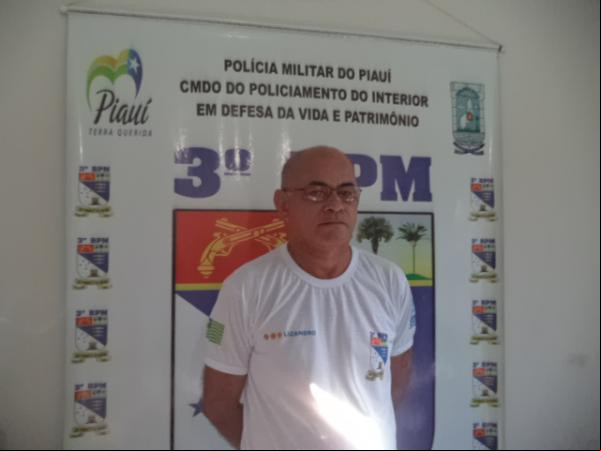 Tenente Coronel Lisandro Honório(Imagem:FlorianoNews)