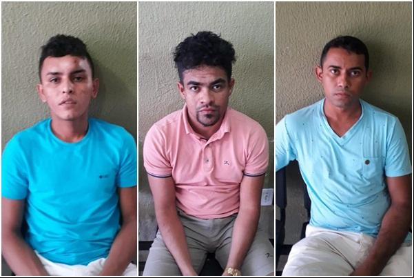 Cearenses de alta periculosidade são presos em motel no Piauí.(Imagem:Divulgação/PM)
