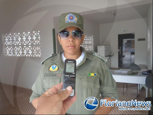 Capitã Leucijane Barbosa(Imagem:FlorianoNews)