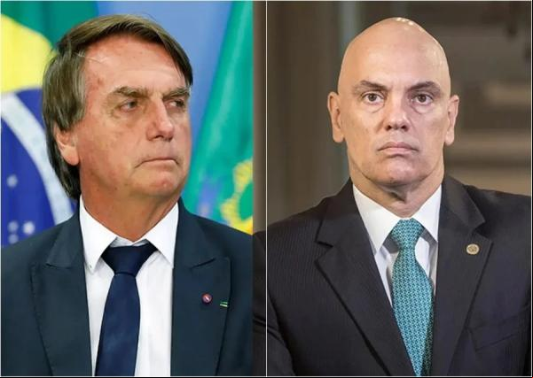 STF forma maioria para rejeitar ação de Bolsonaro para investigar Moraes(Imagem:Reprodução)