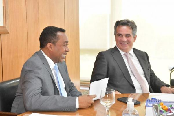 Joel Rodrigues e Ciro Nogueira(Imagem:Reprodução)