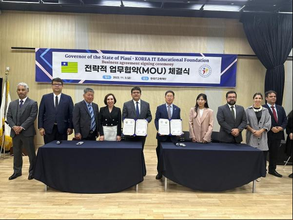 Governador conhece política de segurança da Coreia do Sul e firma parcerias na área de energias e educação(Imagem: Divulgação)