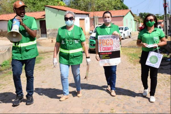 SEMAN realiza ação de conscientização nos bairros Pau Ferrado e Catumbi(Imagem:SECOM)