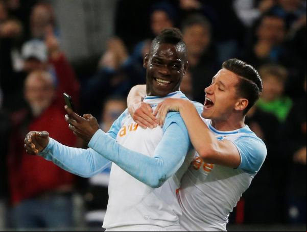 Balotelli fez oito gols em 15 pelo Olympique.(Imagem: REUTERS/Jean-Paul Pelissier)