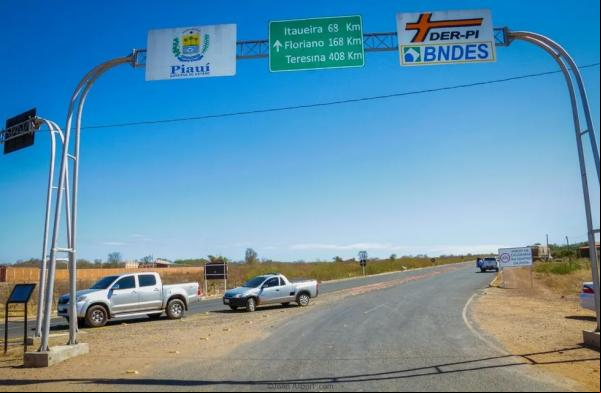Ciclofaixa no meio de estrada no Piauí viraliza nas redes sociais: