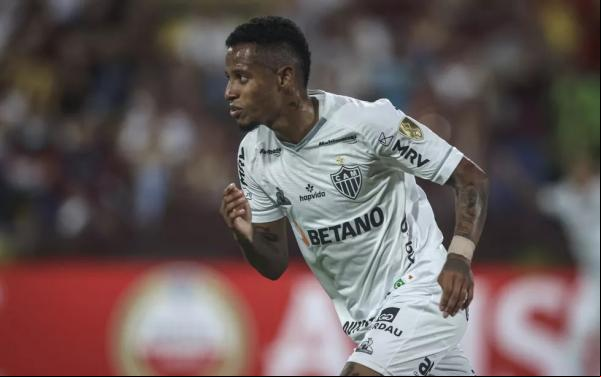 Volante está perto de reforçar o Bota.(Imagem:Pedro Souza / Atlético-MG)