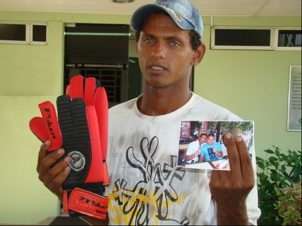 Rodrigo Fernandes, em foto de 2013, ano em que foi preso no PI pelo estupro de jovem de 18 anos.(Imagem:Gil Oliveira/G1)