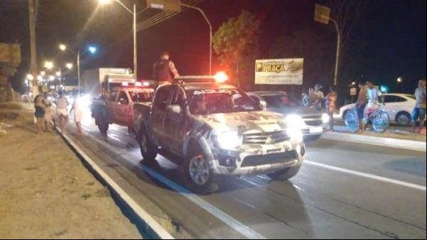 Em Floriano bandido tenta atirar em policial e é alvejado na perna(Imagem:FlorianoNews)