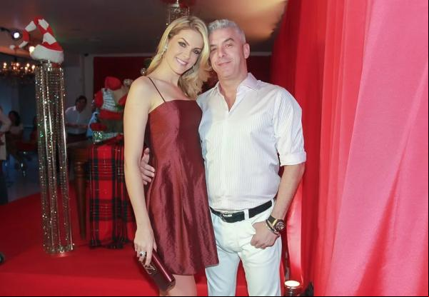 Ana Hickmann e Alexandre Correa em imagem de dezembro de 2014.(Imagem:Celso Tavares/g1)