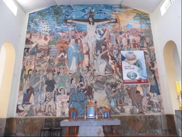 Igreja é tombada e Arquidioce a partir de hoje é proibida de fazer reforma em Esperantina.(Imagem:florianonews.piauiconectado.com)