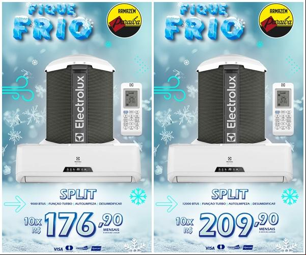 Fique no clima e mantenha-se frio com as ofertas incríveis do Armazém Paraíba(Imagem:Divulgação)
