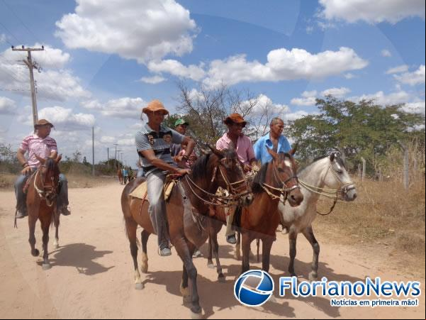 Caminhada do vaqueiros.(Imagem:FlorianoNews)