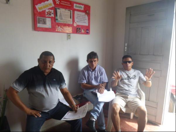 Reunião traça metas para a construção da sede própria do Diretório Municipal do PT.(Imagem:FlorianoNews)